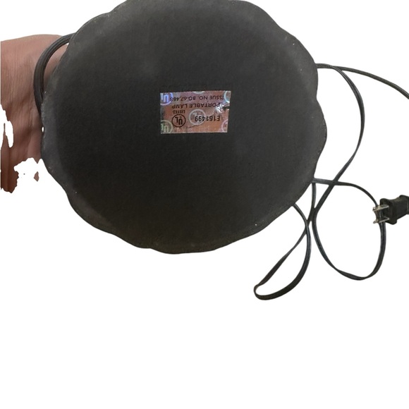 Decorative Metal Table Lamp 16" Tall - Picture 8 of 13